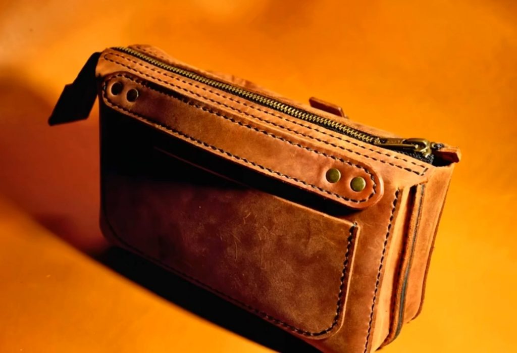 图片[2]-手工皮具图纸 手拿包gi016-皮艺果手工皮具图纸