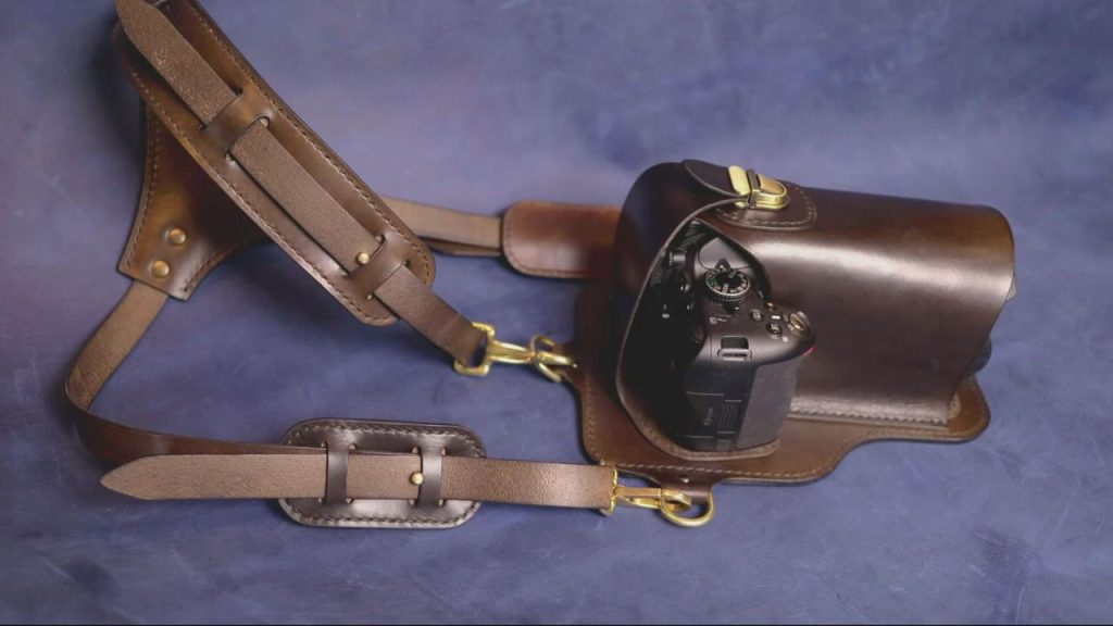 图片[1]-手工皮具图纸 相机包gi022-皮艺果手工皮具图纸