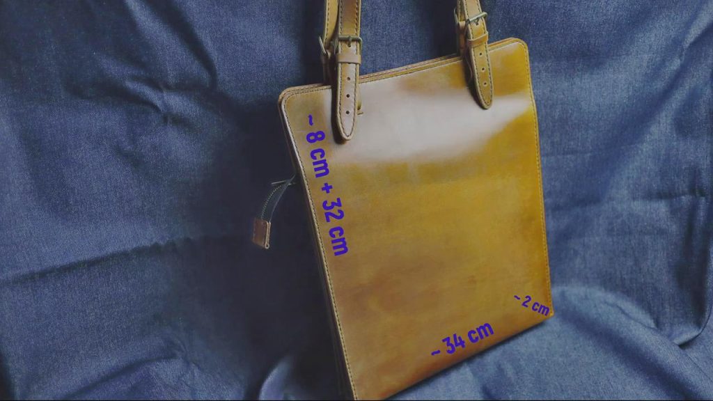 图片[3]-手工皮具图纸 托特包gi023-皮艺果手工皮具图纸