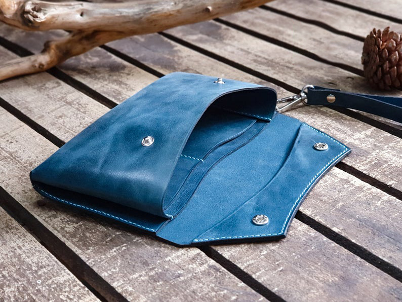 图片[2]-手工皮具图纸 手拿包el019-皮艺果手工皮具图纸