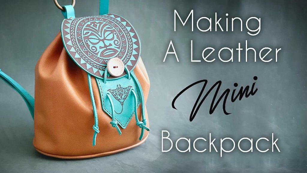 图片[1]-手工皮具图纸 水桶包el023-皮艺果手工皮具图纸