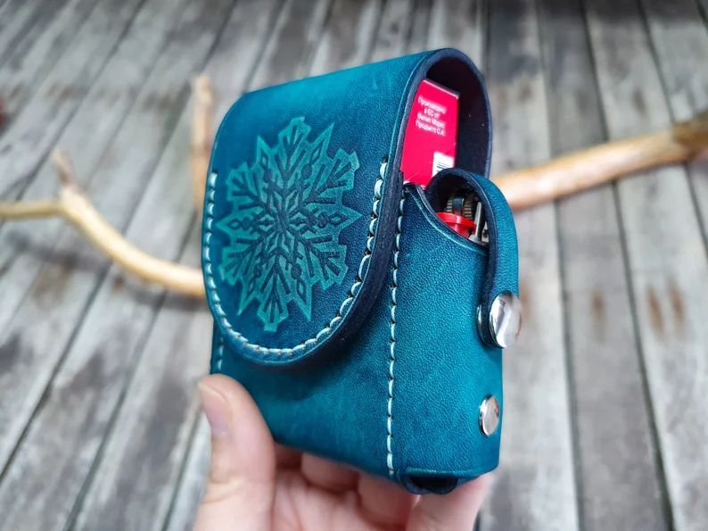 图片[3]-手工皮具图纸 烟盒el028-皮艺果手工皮具图纸