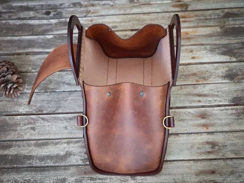 图片[2]-手工皮具图纸 手提包el031-皮艺果手工皮具图纸