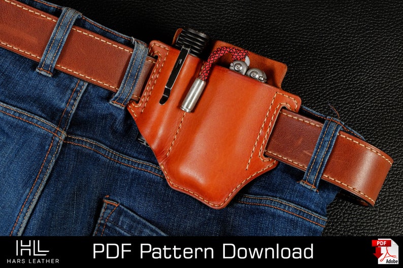 图片[3]-手工皮具图纸 腰带工具包hp002-皮艺果手工皮具图纸