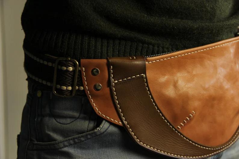 图片[3]-手工皮具图纸 胸挎包hb001-皮艺果手工皮具图纸