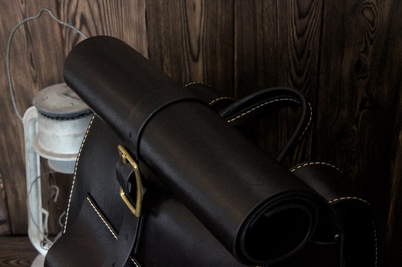 图片[2]-手工皮具图纸 双肩包hb007-皮艺果手工皮具图纸