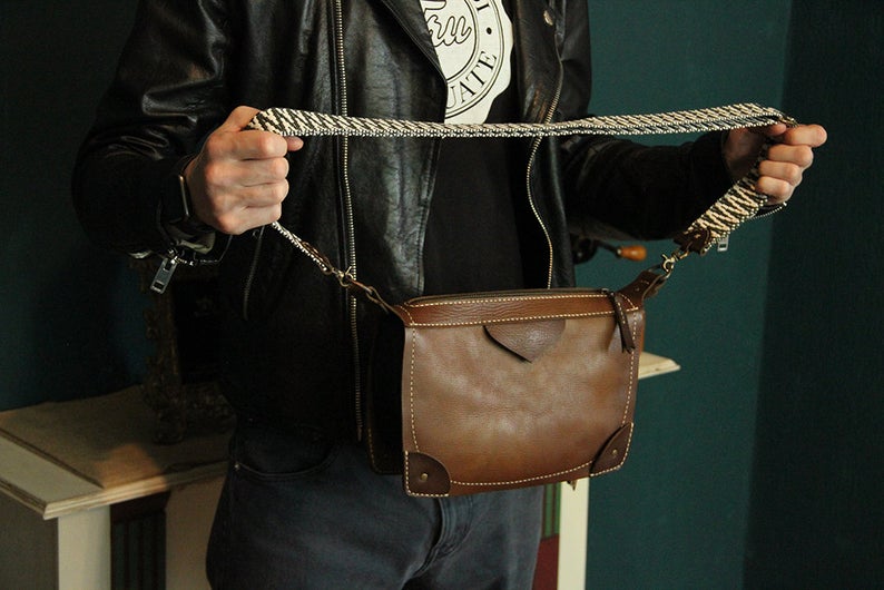 图片[3]-手工皮具图纸 单肩包hb013-皮艺果手工皮具图纸