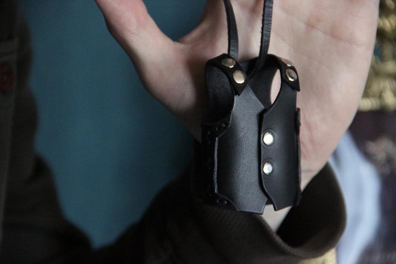 图片[2]-手工皮具图纸 马甲挂件hb015-皮艺果手工皮具图纸