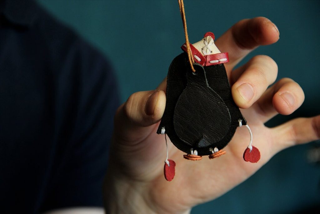 图片[3]-手工皮具图纸 企鹅挂件hb016-皮艺果手工皮具图纸