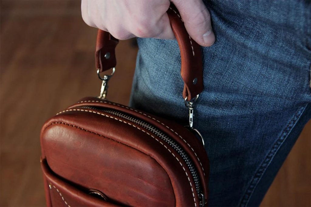 图片[2]-手工皮具图纸 手拿包hb021-皮艺果手工皮具图纸