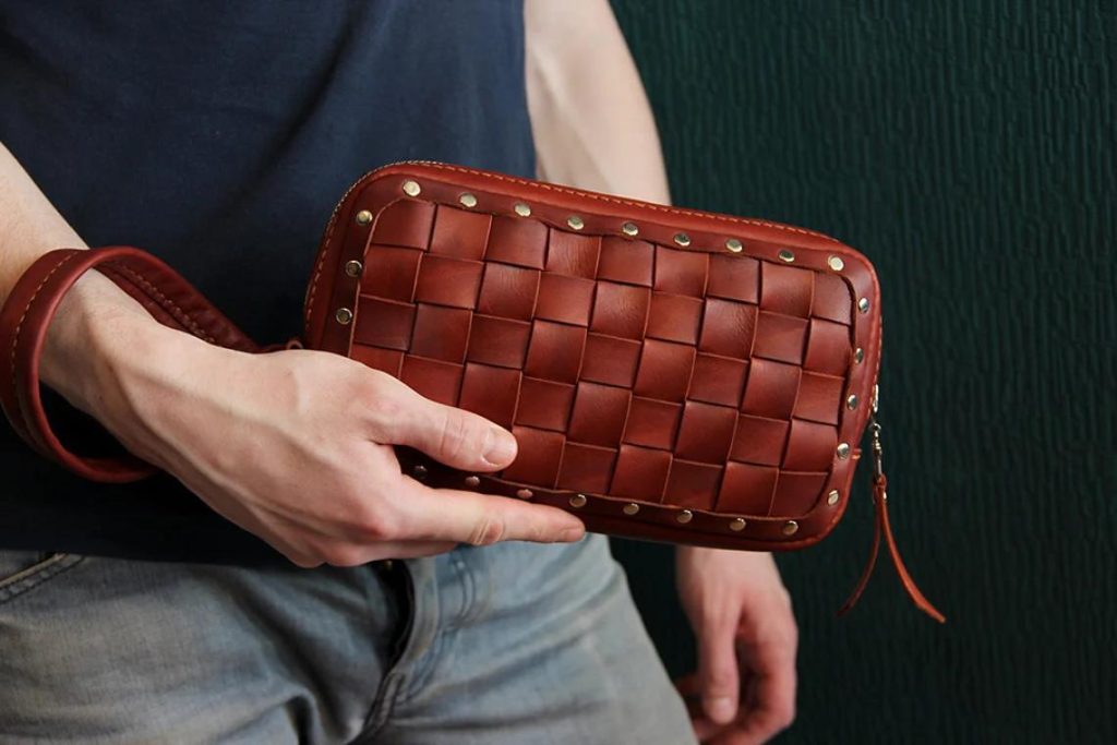 图片[4]-手工皮具图纸 手拿包hb024-皮艺果手工皮具图纸