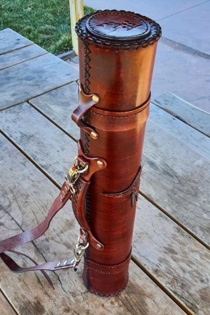 图片[2]-手工皮具图纸 地图桶he003-皮艺果手工皮具图纸