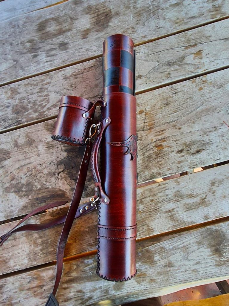 图片[1]-手工皮具图纸 地图桶he003-皮艺果手工皮具图纸