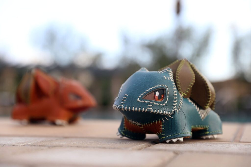 图片[1]-手工皮具图纸 怪物 hi010-皮艺果手工皮具图纸