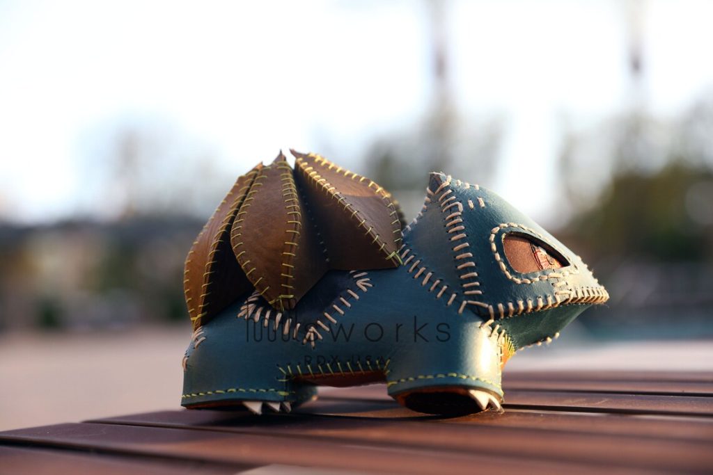 图片[3]-手工皮具图纸 怪物 hi010-皮艺果手工皮具图纸