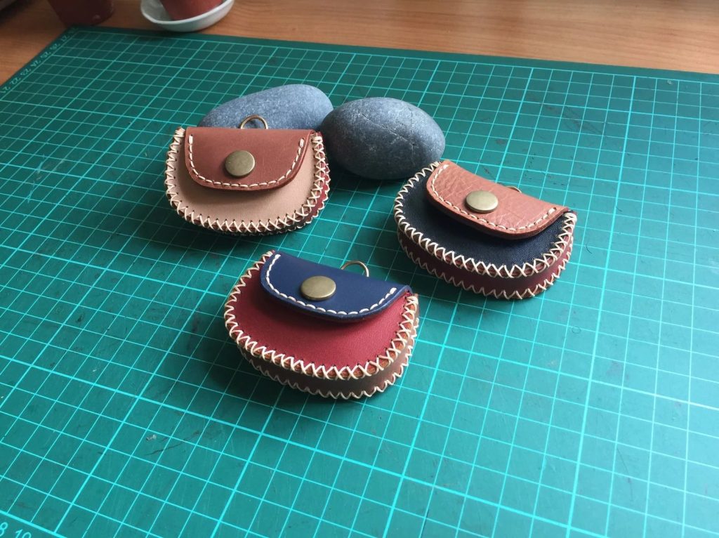 图片[1]-手工皮具图纸 零钱包 hs001-皮艺果手工皮具图纸