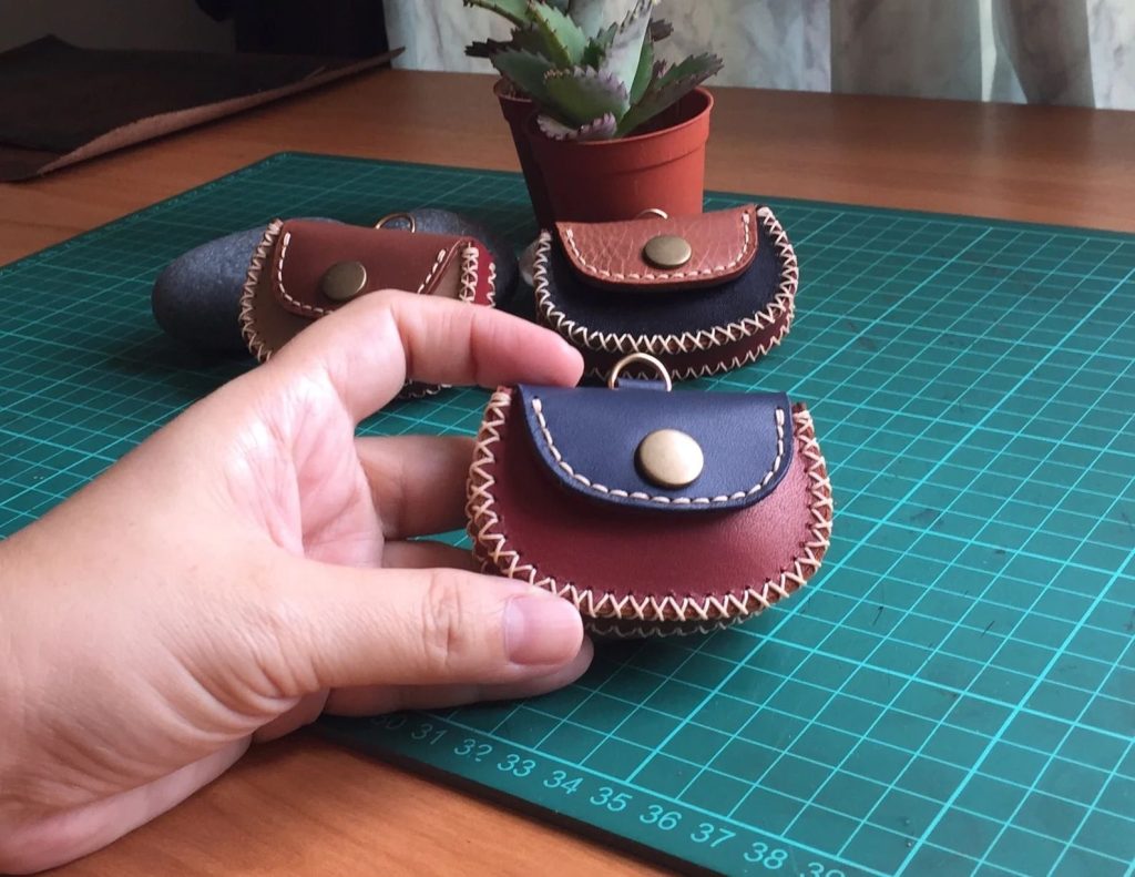 图片[2]-手工皮具图纸 零钱包 hs001-皮艺果手工皮具图纸