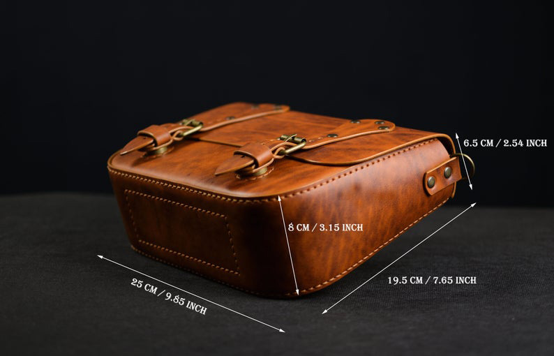 图片[2]-手工皮具图纸 邮差包hw001-皮艺果手工皮具图纸