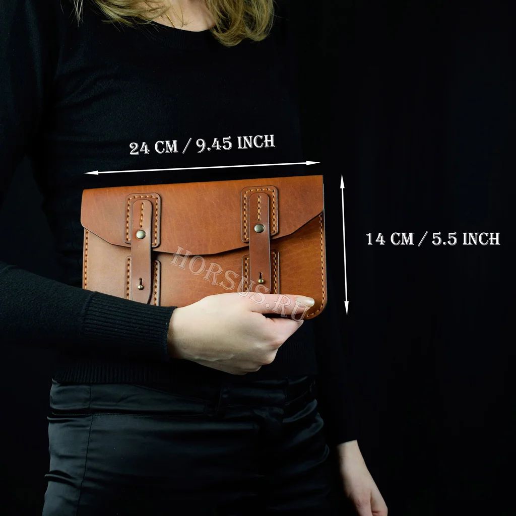 图片[1]-手工皮具图纸 公文包hw007-皮艺果手工皮具图纸