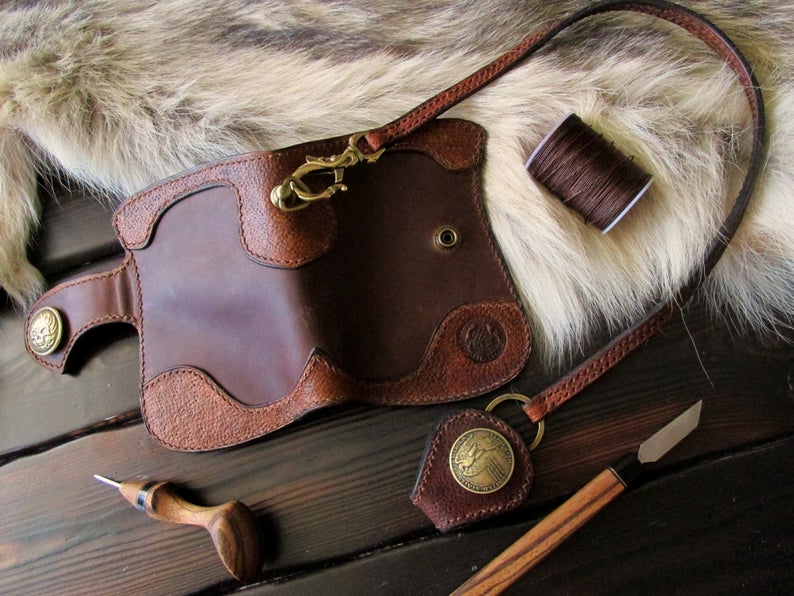 图片[2]-手工皮具图纸 短夹js003-皮艺果手工皮具图纸