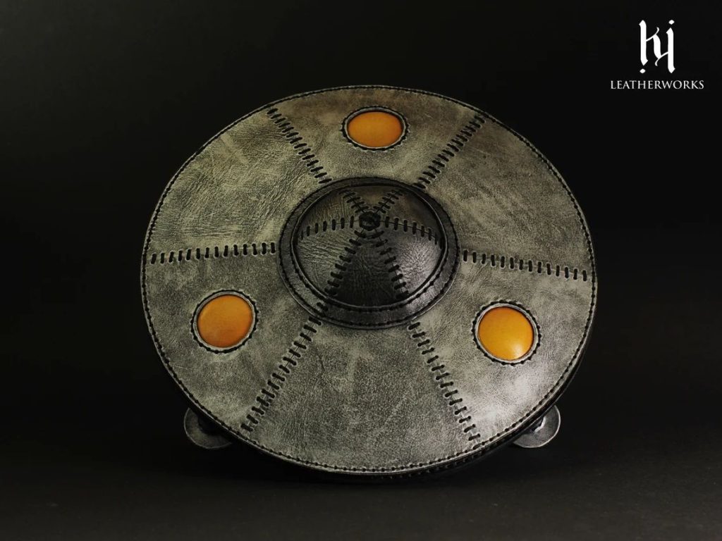 图片[1]-手工皮具图纸 飞碟kw001-皮艺果手工皮具图纸