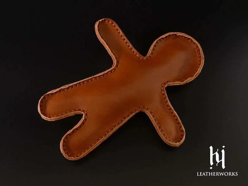 图片[2]-手工皮具图纸 扎小人kw003-皮艺果手工皮具图纸