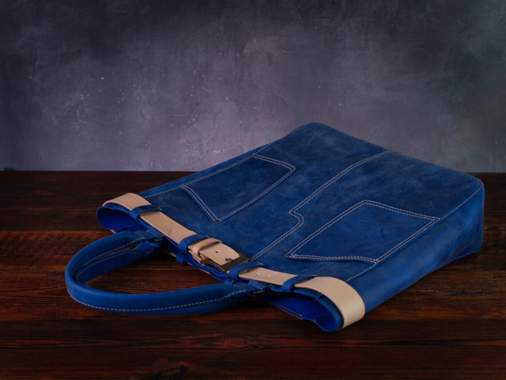 图片[2]-手工皮具图纸 托特包kw004-皮艺果手工皮具图纸