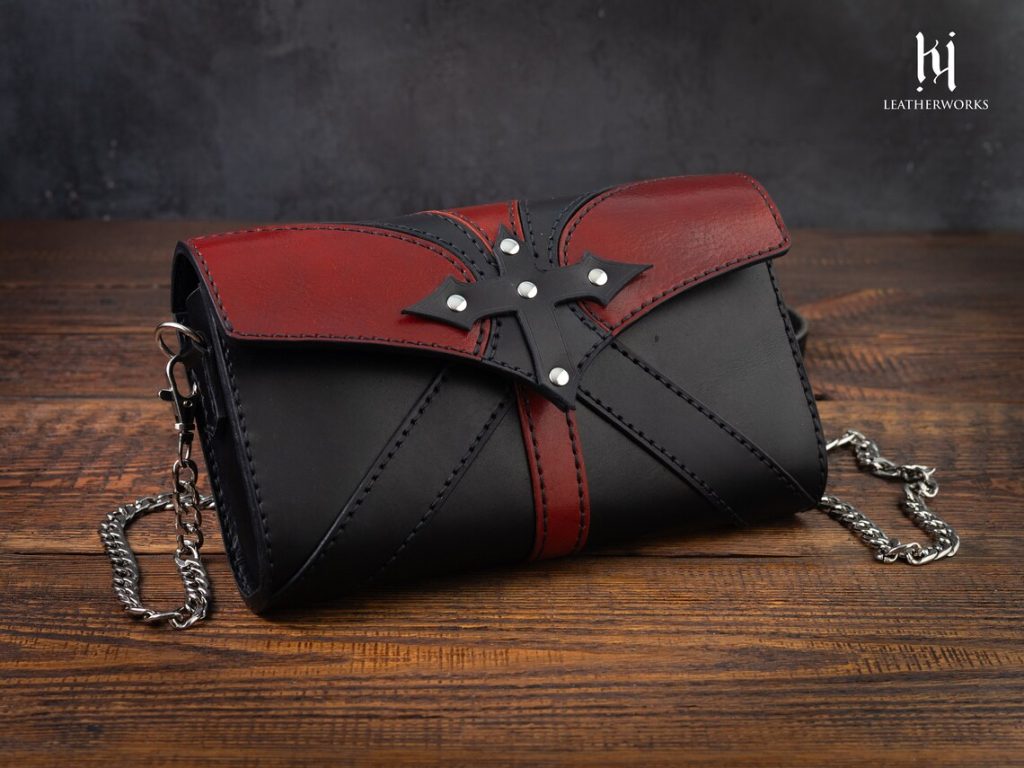 图片[1]-手工皮具图纸 手拿包kw010-皮艺果手工皮具图纸