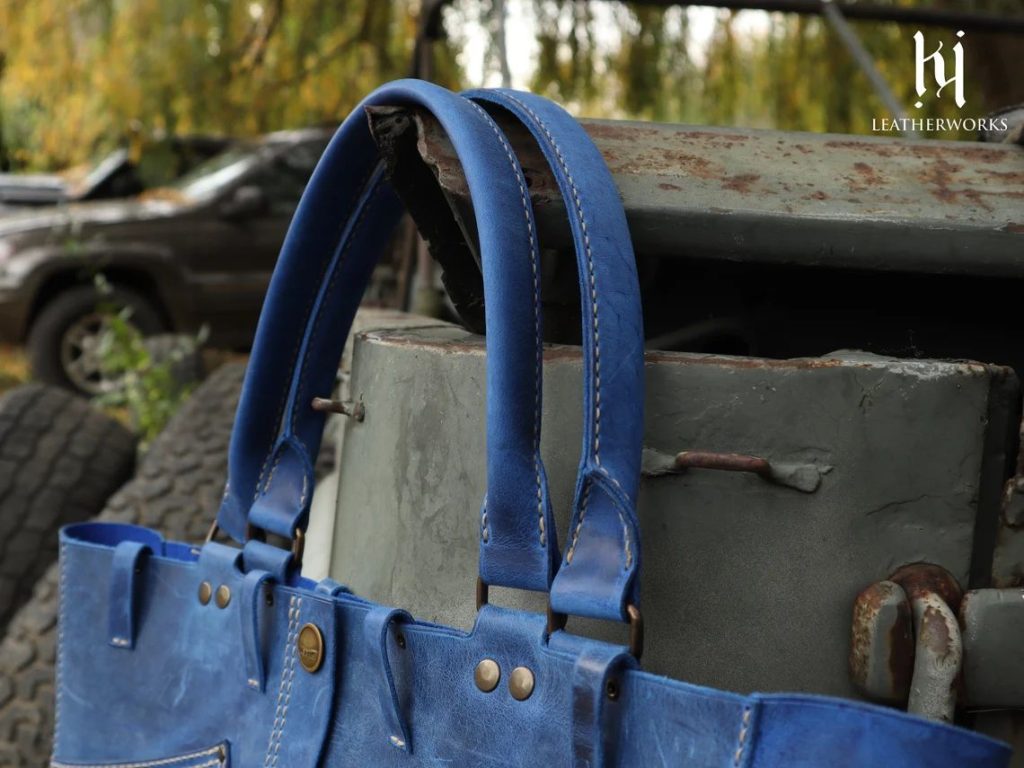 图片[2]-手工皮具图纸 托特包kw012-皮艺果手工皮具图纸