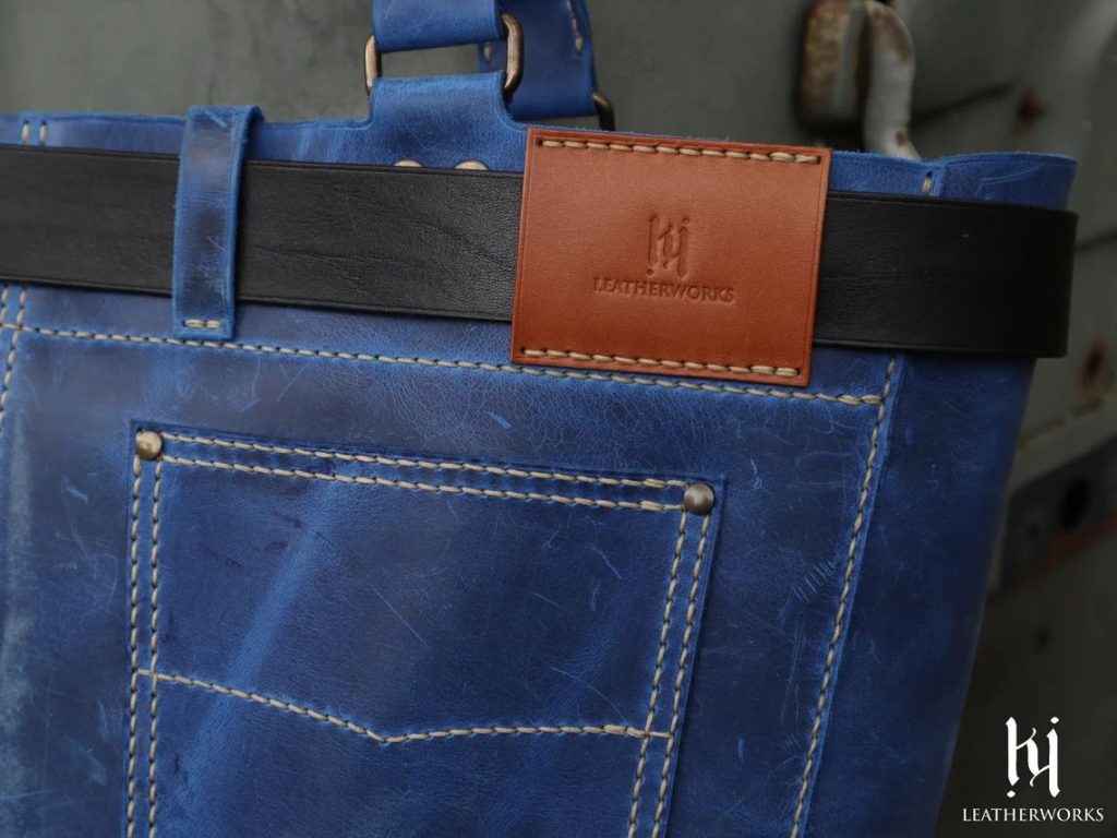 图片[3]-手工皮具图纸 托特包kw012-皮艺果手工皮具图纸