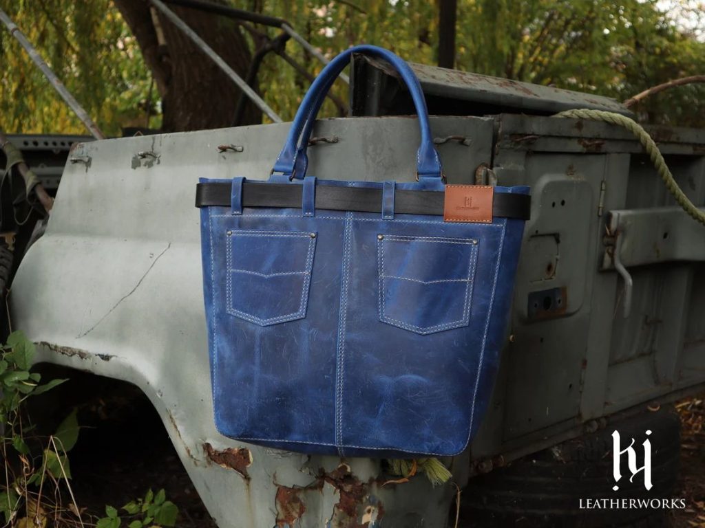 图片[1]-手工皮具图纸 托特包kw012-皮艺果手工皮具图纸