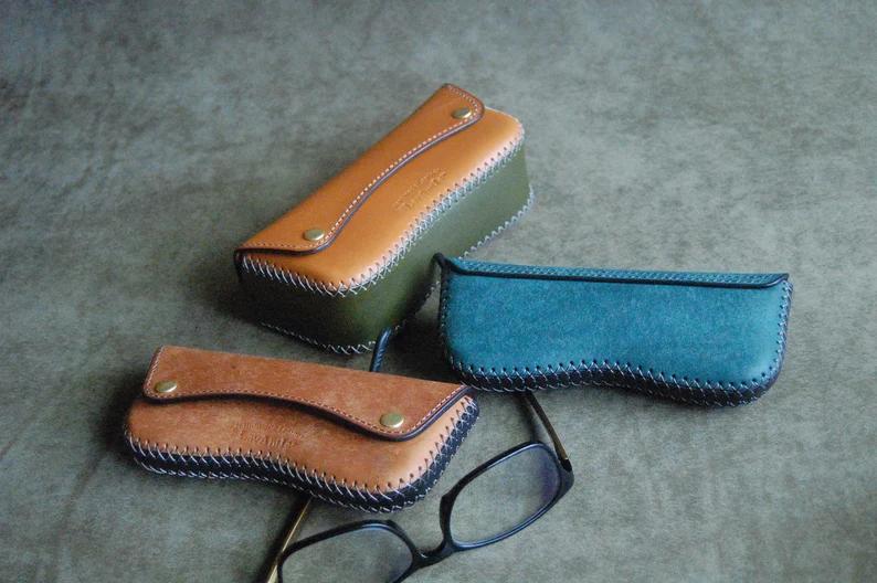 图片[3]-手工皮具图纸 眼镜盒ls002-皮艺果手工皮具图纸