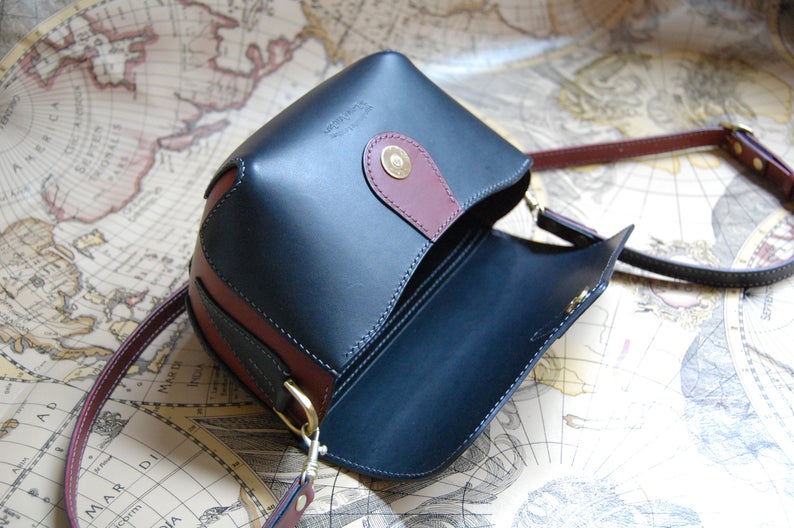 图片[3]-手工皮具图纸 挎包ls007-皮艺果手工皮具图纸