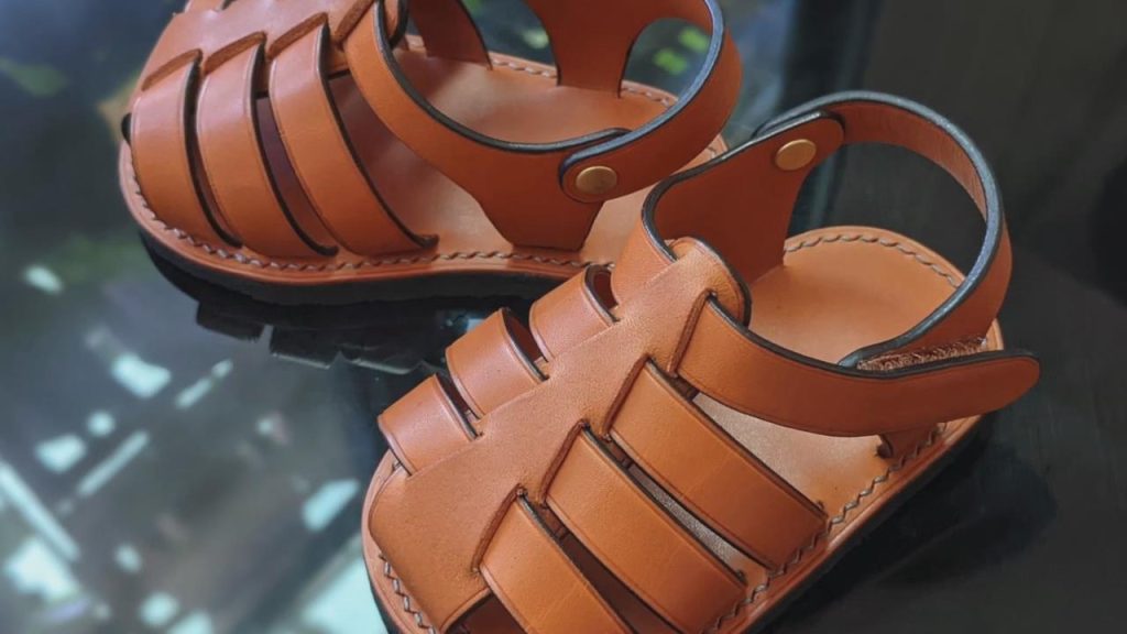 图片[3]-手工皮具图纸 娃娃鞋ls024-皮艺果手工皮具图纸