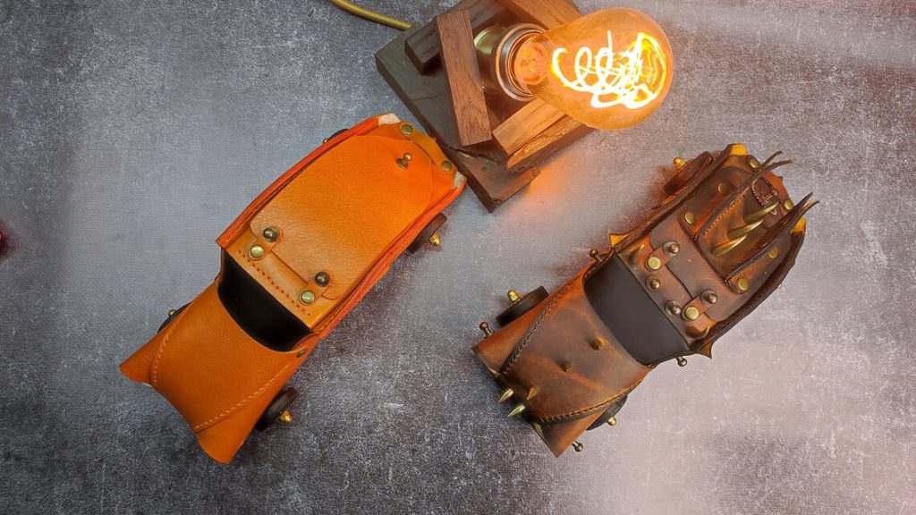 图片[2]-手工皮具图纸 小汽车ts016-皮艺果手工皮具图纸