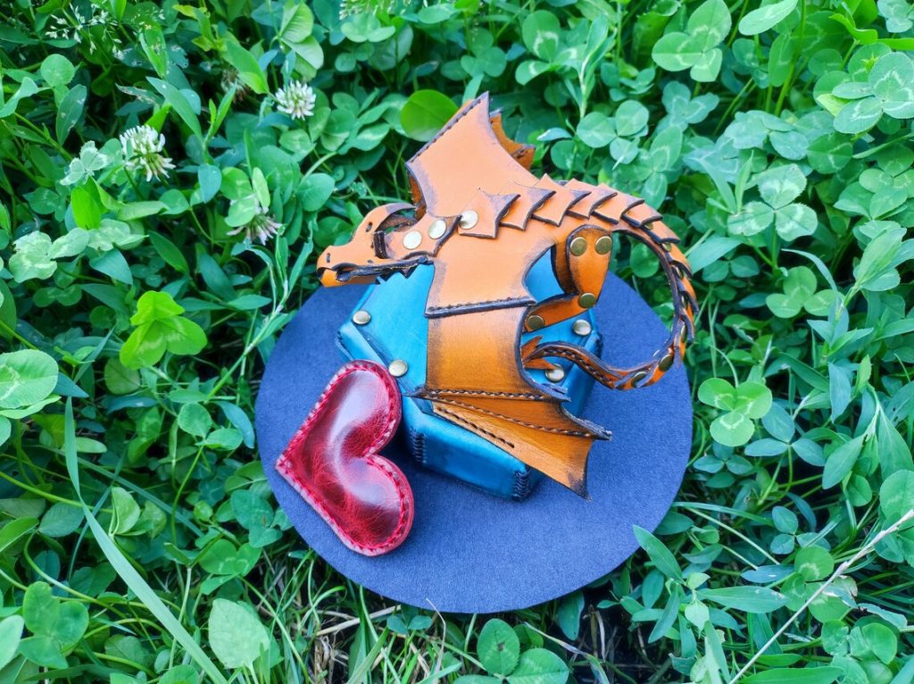 图片[2]-手工皮具图纸 小飞龙ts017-皮艺果手工皮具图纸