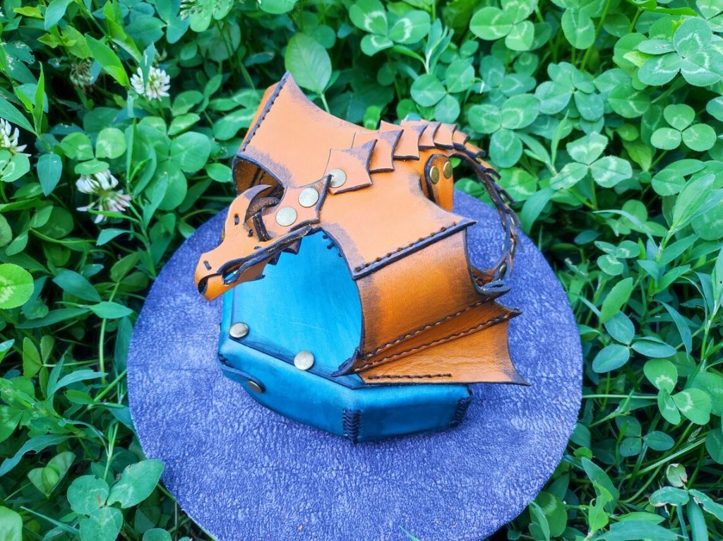 图片[1]-手工皮具图纸 小飞龙ts017-皮艺果手工皮具图纸