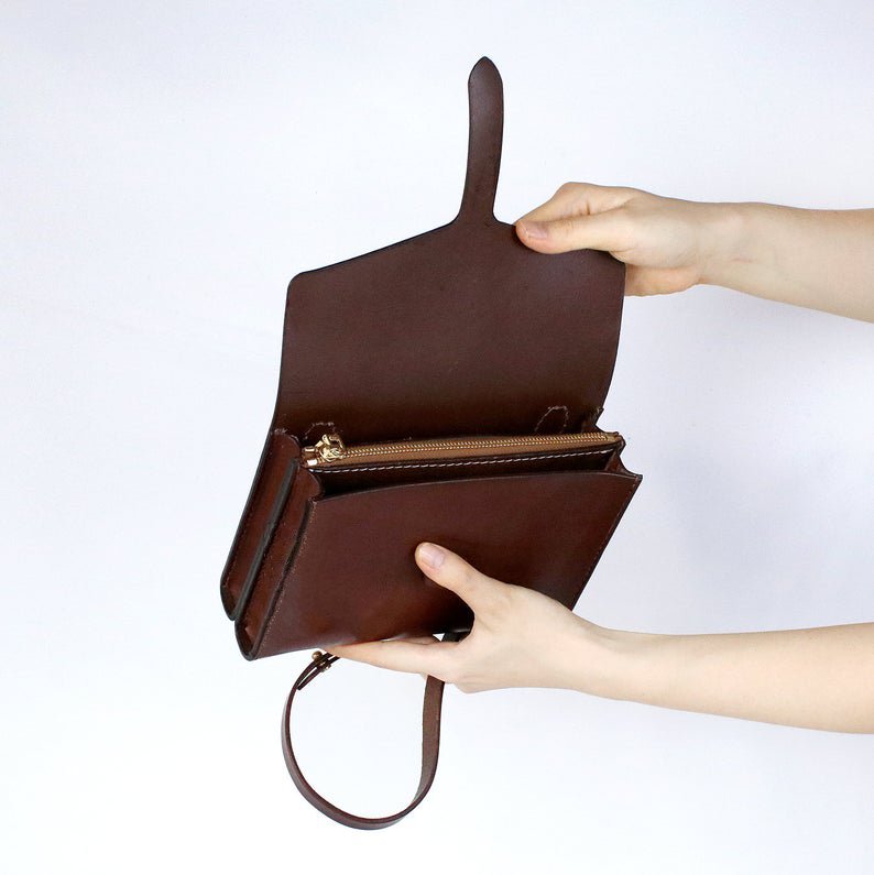 图片[2]-手工皮具图纸 挎包ls002-皮艺果手工皮具图纸