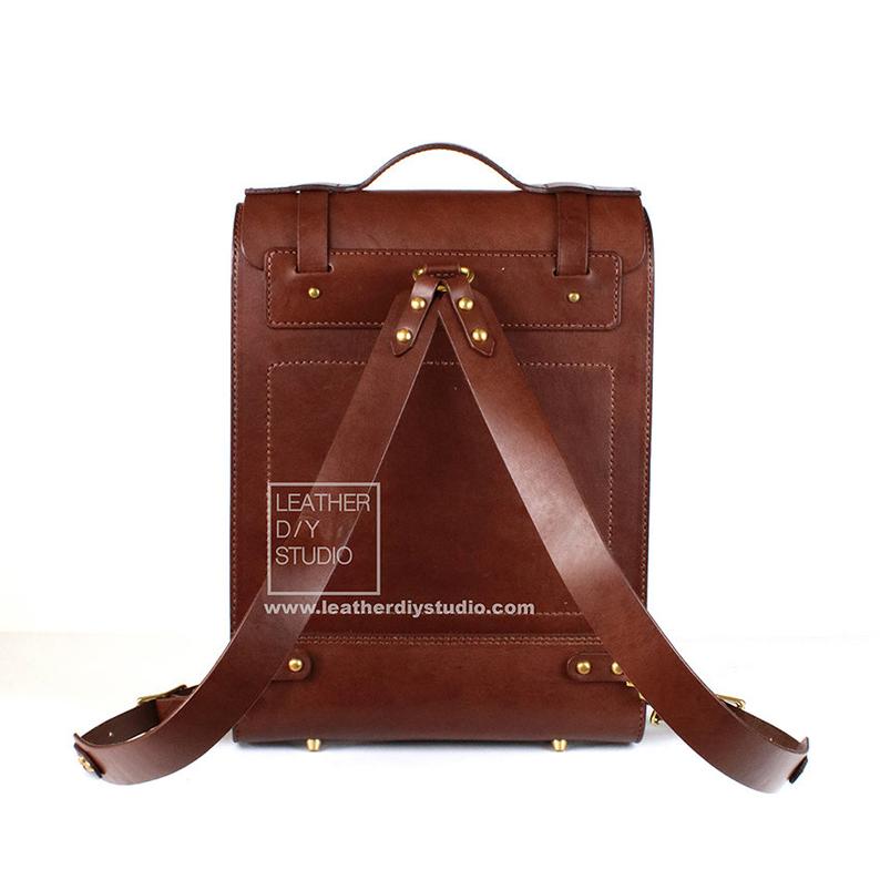 图片[3]-手工皮具图纸 背包ls017-皮艺果手工皮具图纸