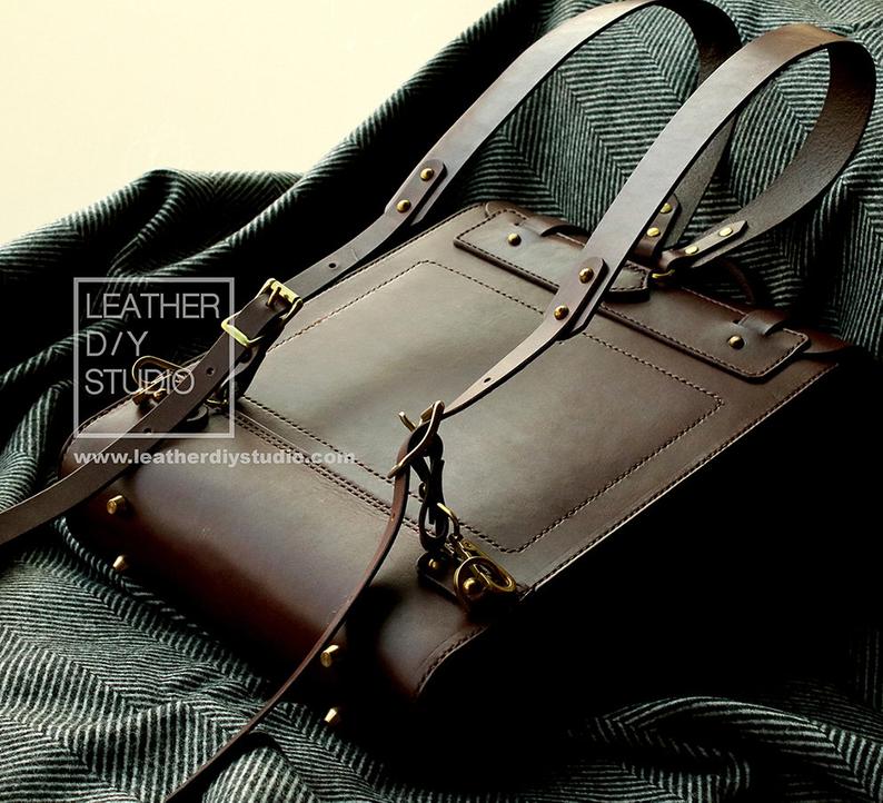 图片[2]-手工皮具图纸 背包ls017-皮艺果手工皮具图纸