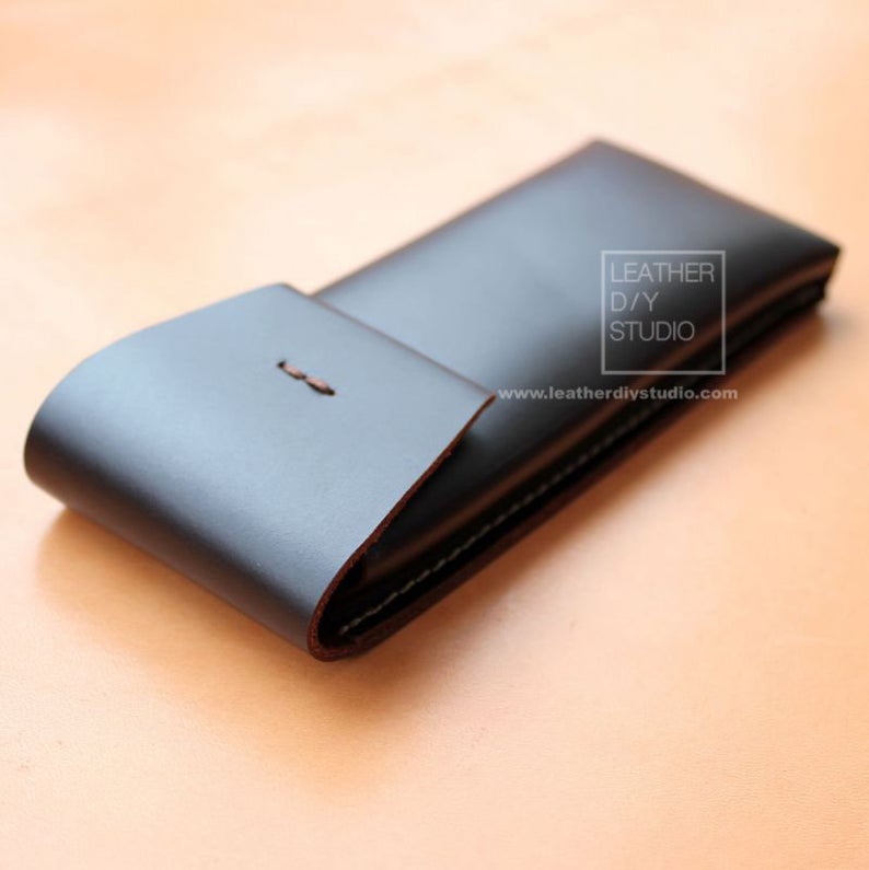 手工皮具图纸 笔袋 ls019-皮艺果手工皮具图纸