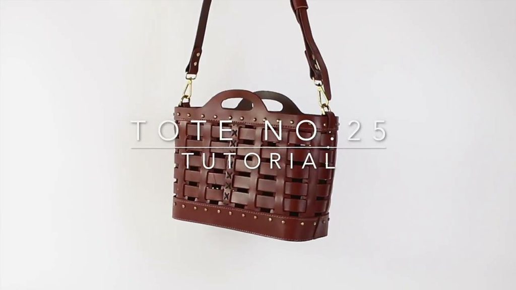 图片[1]-手工皮具图纸 托特包ls020-皮艺果手工皮具图纸