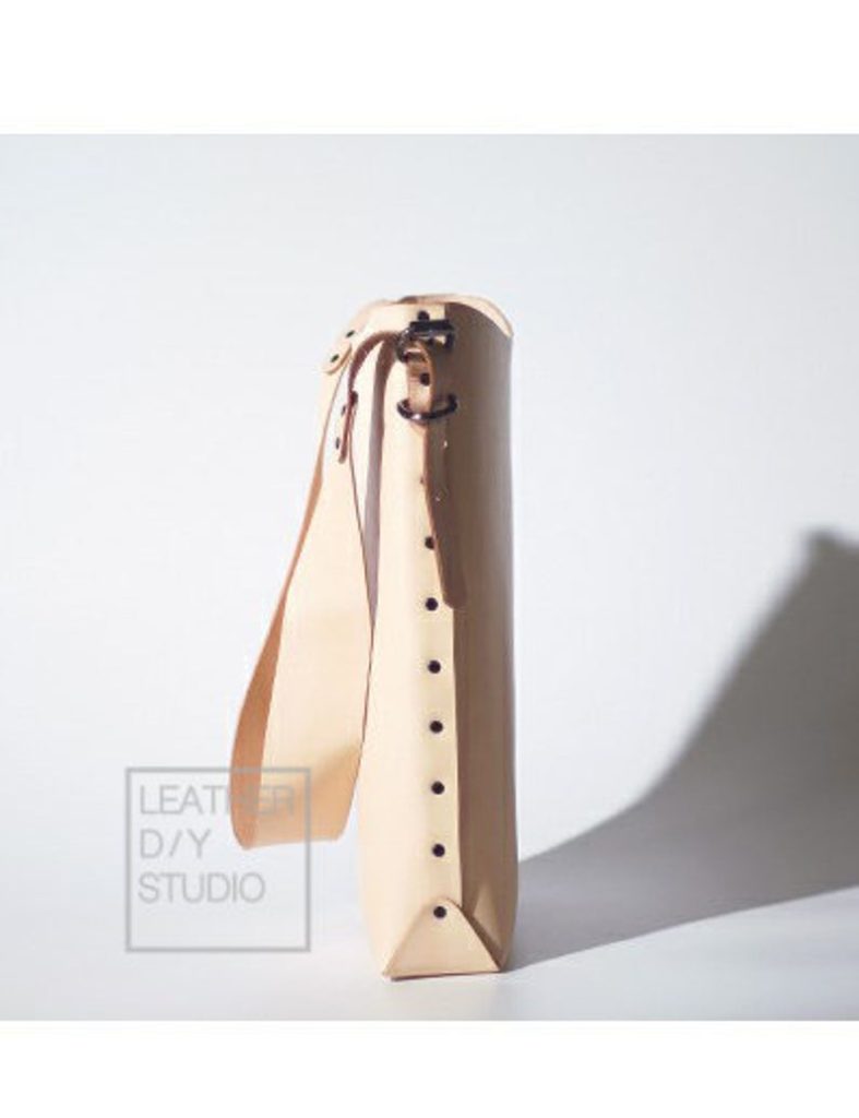 图片[2]-手工皮具图纸 单肩包ls023-皮艺果手工皮具图纸