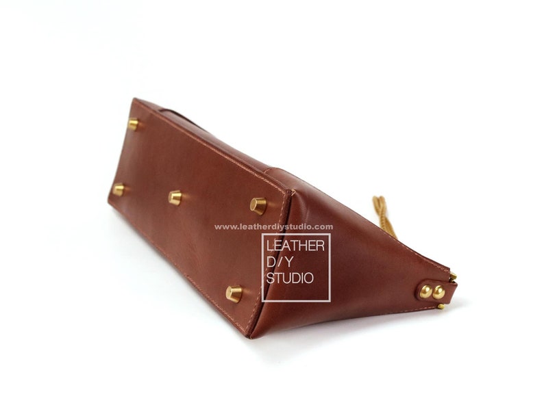 图片[2]-手工皮具图纸 法棍包ls025-皮艺果手工皮具图纸