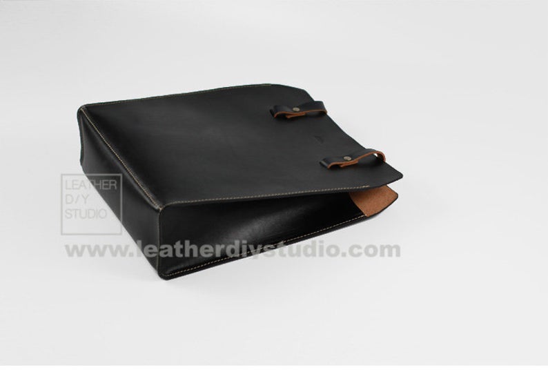 图片[2]-手工皮具图纸 托特包ls031-皮艺果手工皮具图纸