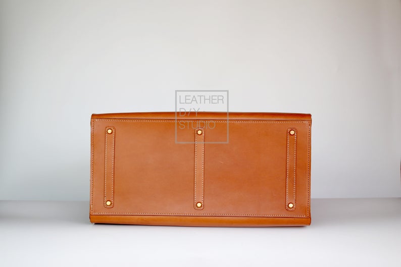 图片[3]-手工皮具图纸 手提包ls034-皮艺果手工皮具图纸