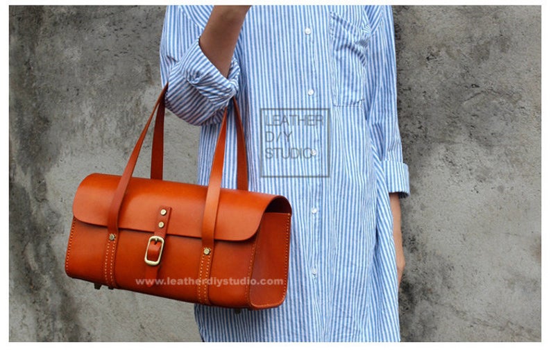 图片[2]-手工皮具图纸 挎包ls039-皮艺果手工皮具图纸