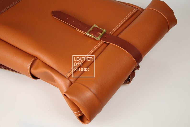 图片[3]-手工皮具图纸 卷轴包ls049-皮艺果手工皮具图纸