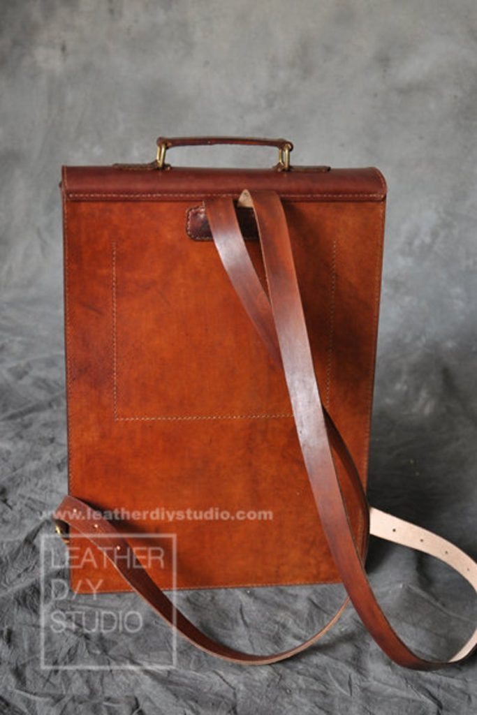 图片[3]-手工皮具图纸 背包ls053-皮艺果手工皮具图纸