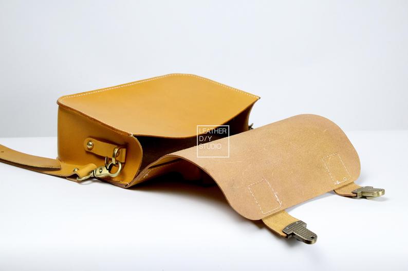 图片[3]-手工皮具图纸 挎包ls061-皮艺果手工皮具图纸